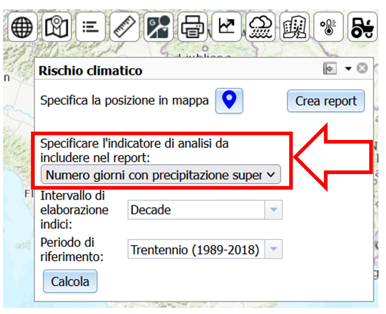 climatico indicatore