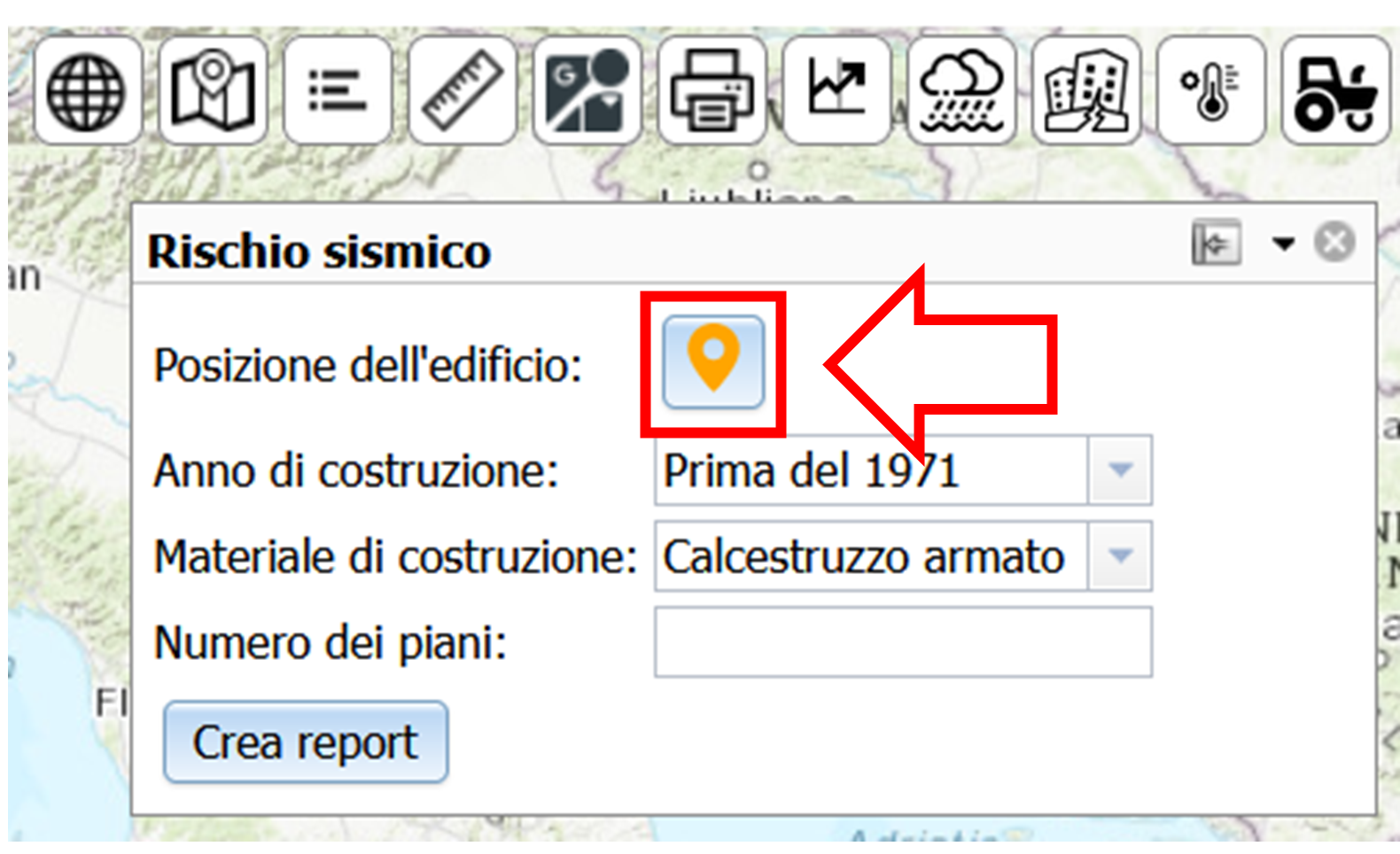 sismico puntatore